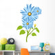 Flowers Vector Wall Decal