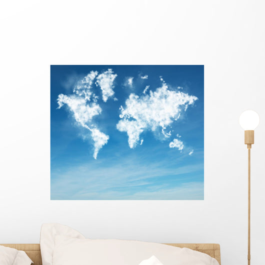 Clouds Geography Wall Decal