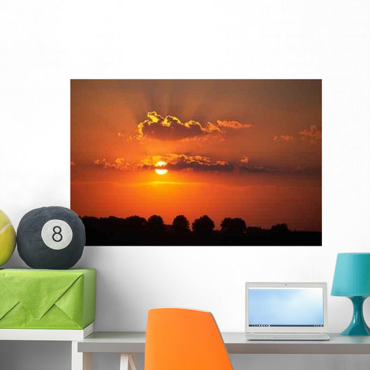 Sunset Wall Mural