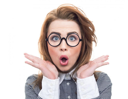 Close-up Funny Woman Wall Decal
