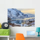 Winter Fjord Sunset Wall Decal