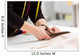 Dressmaker Cutting Fabric with Wall Decal