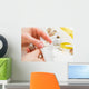 Sewing Button Cloth Wall Decal