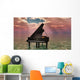 Oceanic Piano Wall Decal