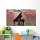 Oceanic Piano Wall Decal