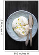 Apulien Burrata Cheese with Wall Decal