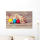 Little Red Kitten Sleeping Wall Decal