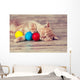 Little Red Kitten Sleeping Wall Decal