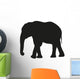 Elephant Silhouette Wall Decal Design 1