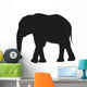 Elephant Silhouette Wall Decal Design 1
