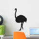 Ostrich Silhouette Wall Decal