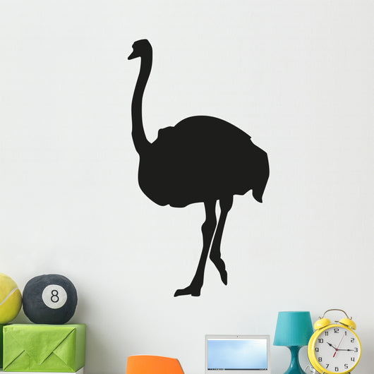 Ostrich Silhouette Wall Decal