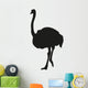 Ostrich Silhouette Wall Decal