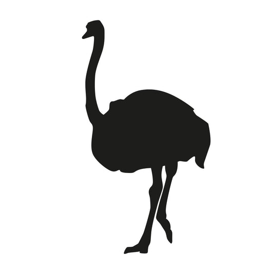 Ostrich Silhouette Wall Decal