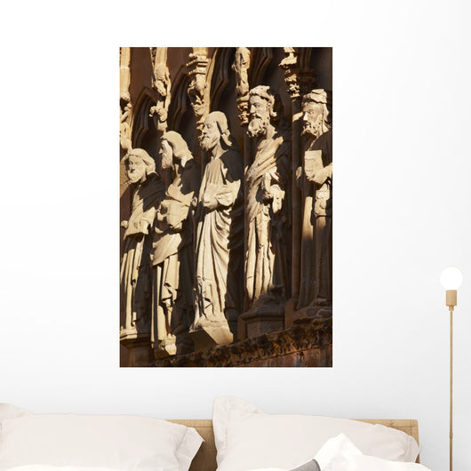 Ancient Stone Sculptures Spanish Wall Decal