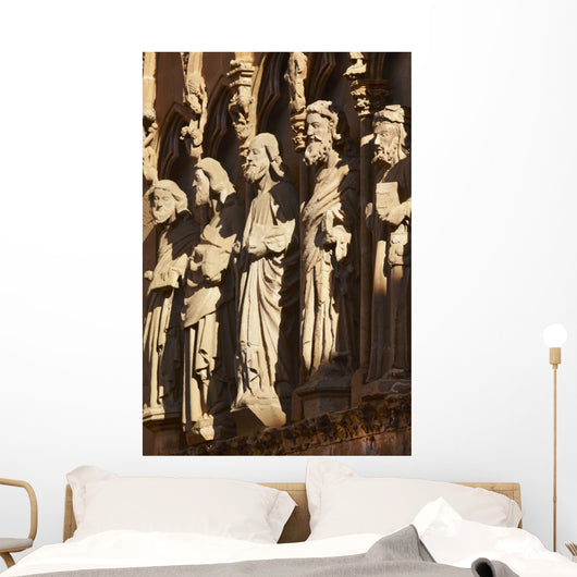 Ancient Stone Sculptures Spanish Wall Decal