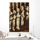 Ancient Stone Sculptures Spanish Wall Decal
