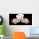 Aces High Poker Wall Decal