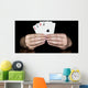 Aces High Poker Wall Decal