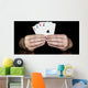 Aces High Poker Wall Decal