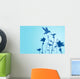 Hummingbird Silhouette Wall Decal