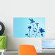 Hummingbird Silhouette Wall Decal