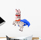 Super Zebra Wall Decal