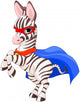 Super Zebra Wall Decal