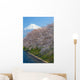 Mountain Fuji and Sakura Wall Decal
