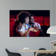 Happy Young Couple Watching Wall Decal