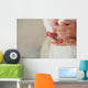 Newborn Baby Feet Father Wall Decal Design 1