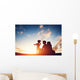Happy Family Together Parents Wall Decal