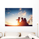 Happy Family Together Parents Wall Decal