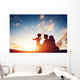 Happy Family Together Parents Wall Decal