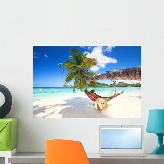 Urlaubsfeeling Am Strand Wall Decal