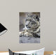 Portrait Adult Snow Leopard Wall Decal Design 1