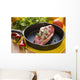 Raw Steak Cast Iron Wall Decal