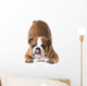 Dog Bowing Wall Decal