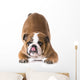 Dog Bowing Wall Decal