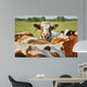 Eine Rotbunte Hat Den Wall Decal