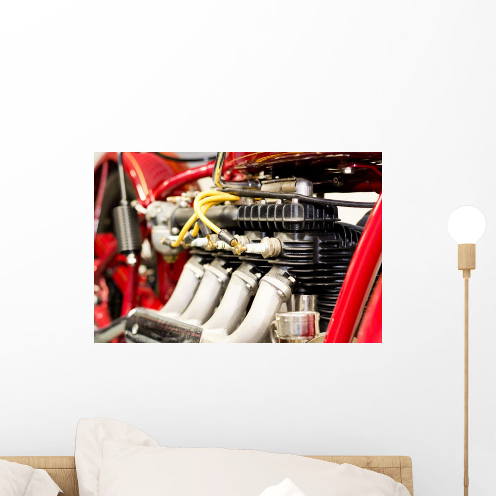 Detail Engine Wall Decal - WallMonkeys.com – Wallmonkeys