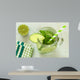Detox Water with Lime Wall Decal