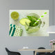 Detox Water with Lime Wall Decal