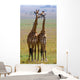 Two Giraffe Savannah Tanzania Wall Decal