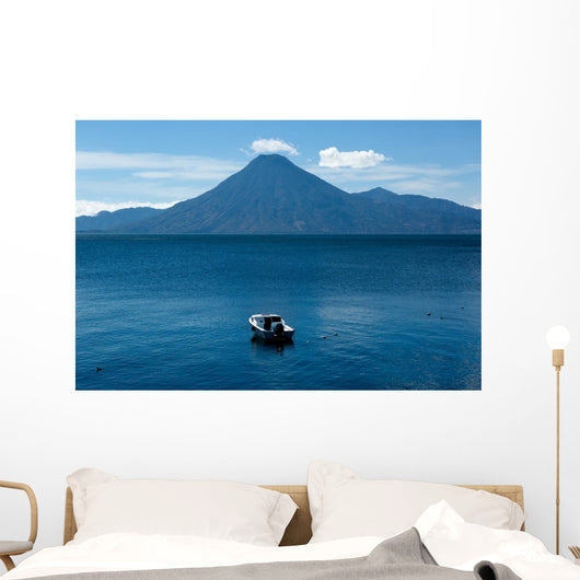 Lake Atitlan Volcano Wall Decal