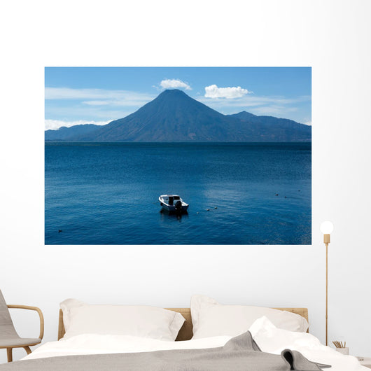 Lake Atitlan Volcano Wall Decal