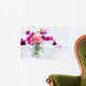 Beautiful Spring Flowers Glass Wall Decal