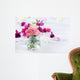 Beautiful Spring Flowers Glass Wall Decal