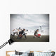 Businesspeople Competing Wall Decal