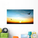 Eagle Flying Sky Beautiful Wall Decal Design 2